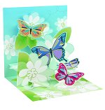 Garden Butterflies<br>Treasures Pop-Up Card